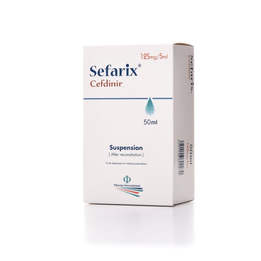 SEFARIX 125MG/5ML CEFDINIR SUSP 50 ML$