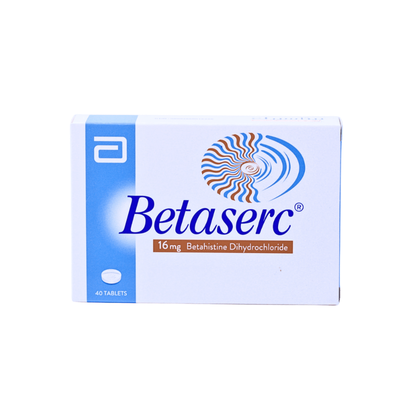 BETASERC 16MG TAB 40PK *