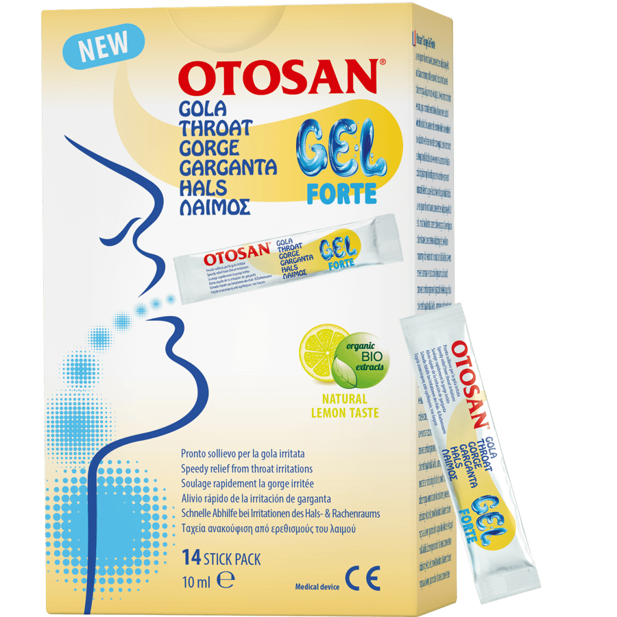 OTOSAN THROAT GEL FORTE 14 STICK