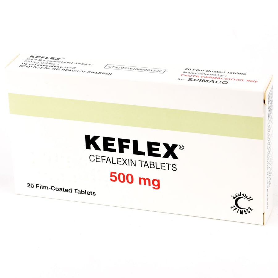KEFLEX 500MG TAB 20PK