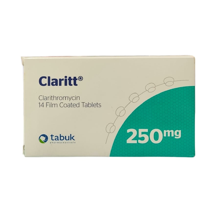 CLARITT 250MG 14TAB #.