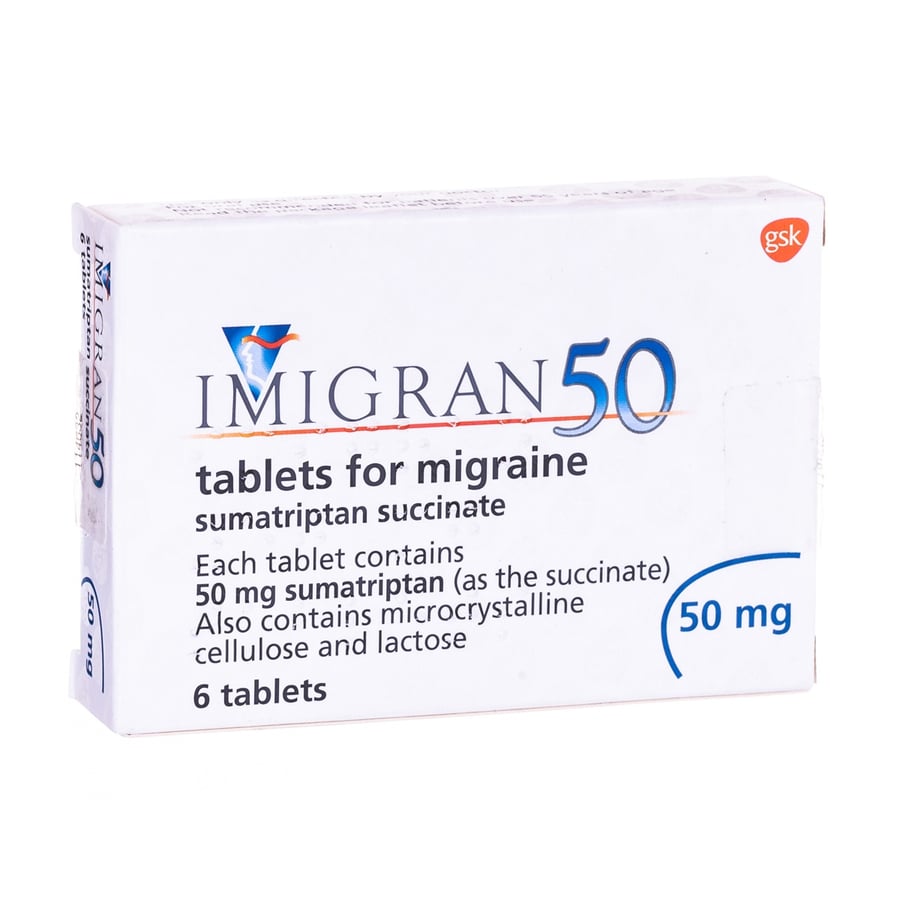 IMIGRAN 50MG 6TAB #