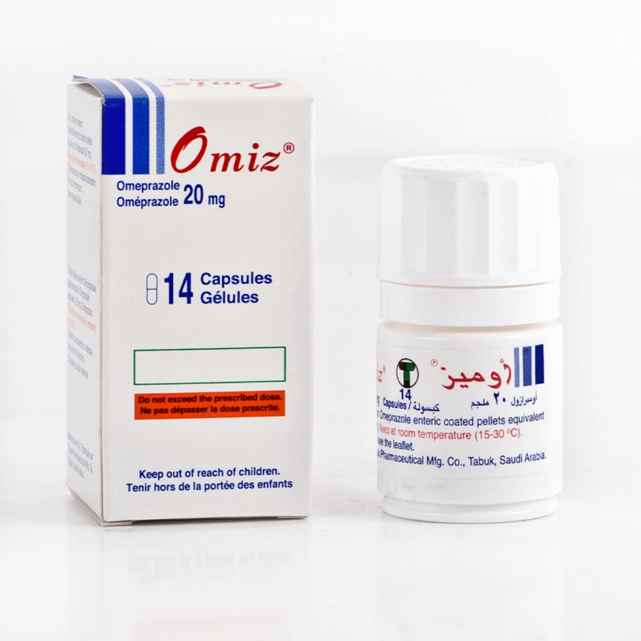 OMIZ 20MG 14 CAP