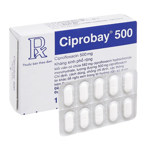 CIPROBAY 500MG