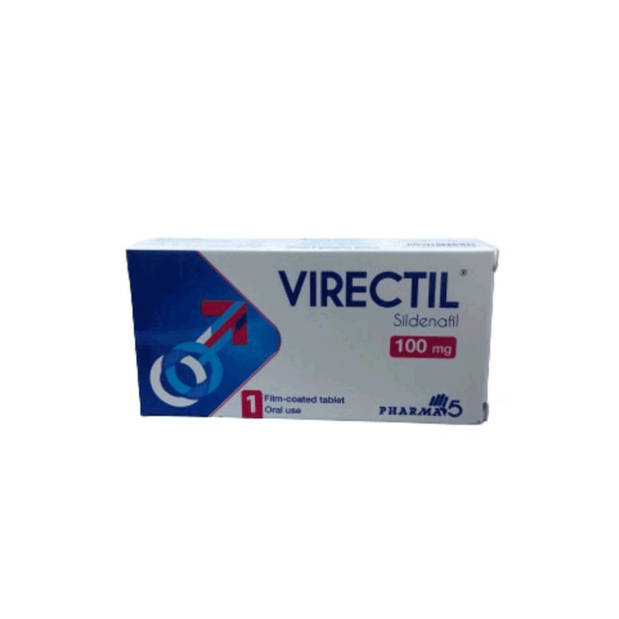 VIRECTIL 100 MG 4 TAB