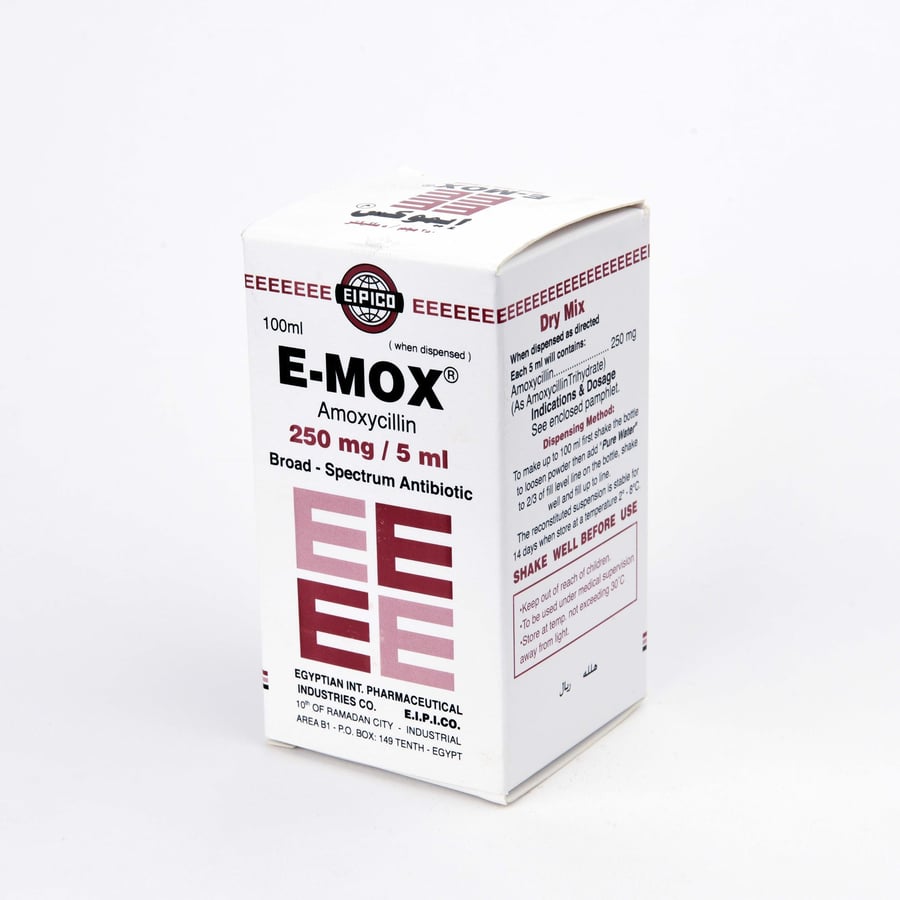 EMOX 250MG SUSP 100ML