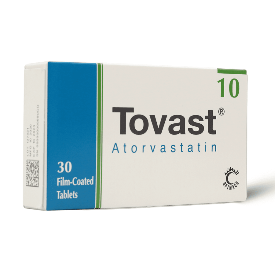 TOVAST 10MG 30TAB*