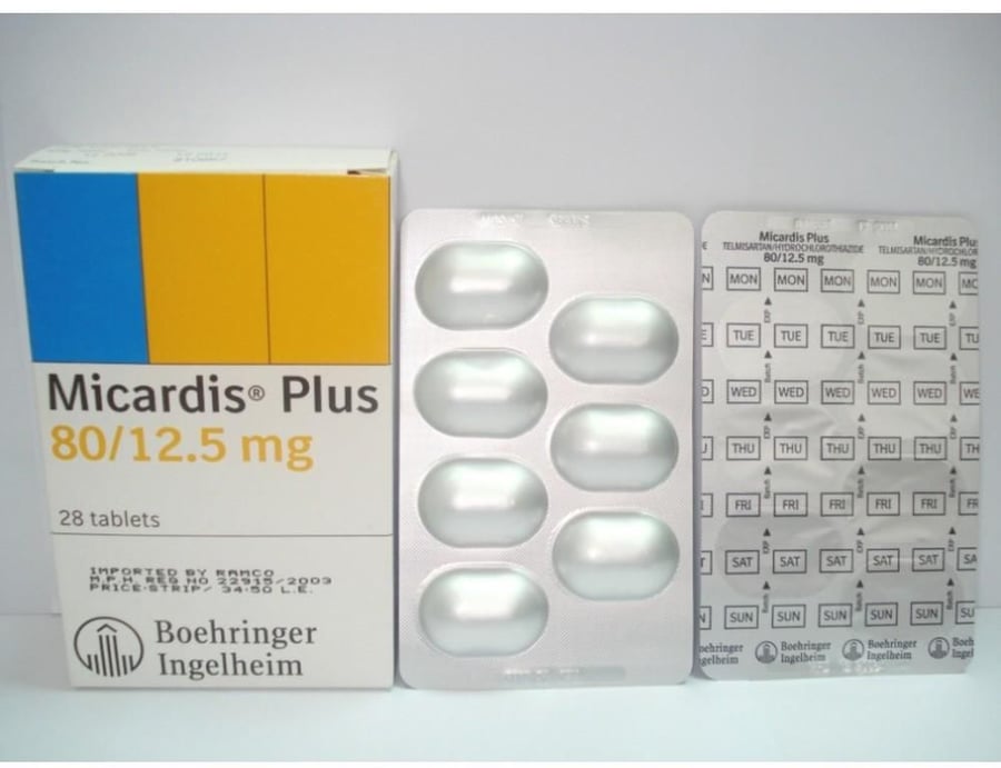 MICARDIS PLUS 80/12.5MG 28TAB$