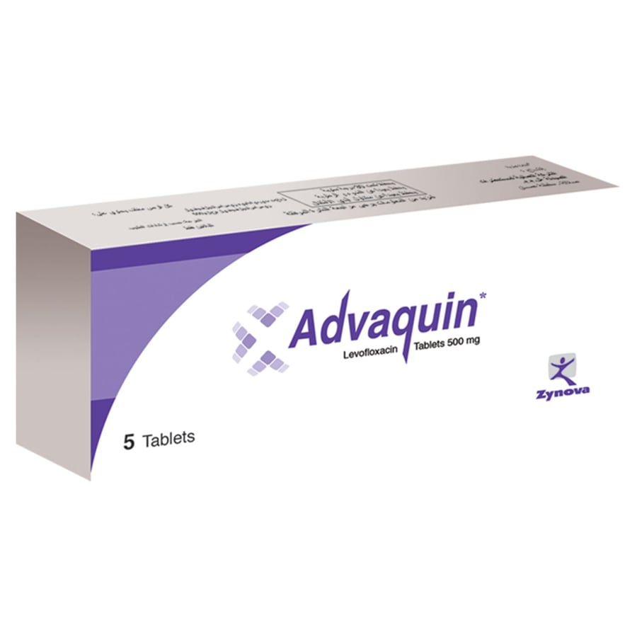 ADVAQUIN 500 MG 5 TAB$