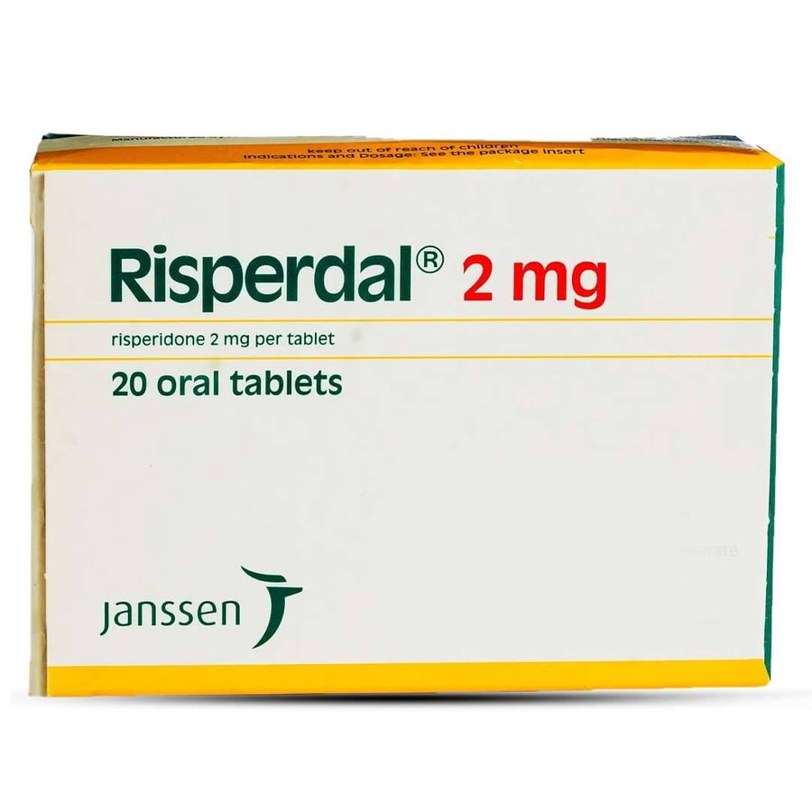RISPERDAL 2MG 20 TAB