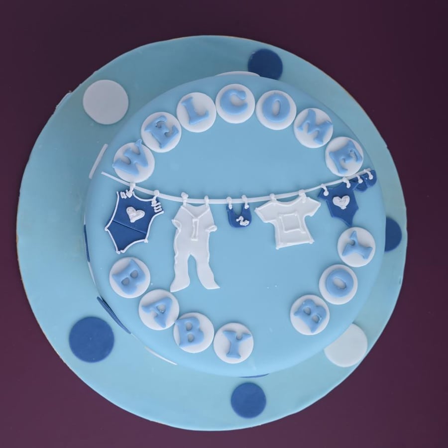 كيكة ( Welcome Baby Boy ) من هيلين