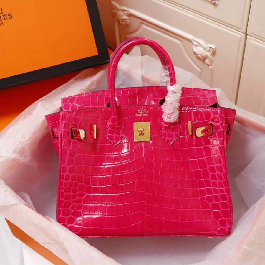 Hermès Birkin Handbag Crocodile Leather30Cm