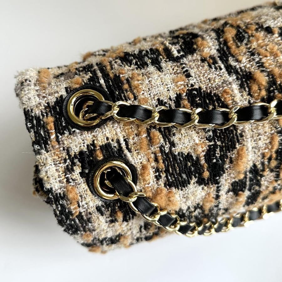 Chanel 26A Tweed Maxi Bag