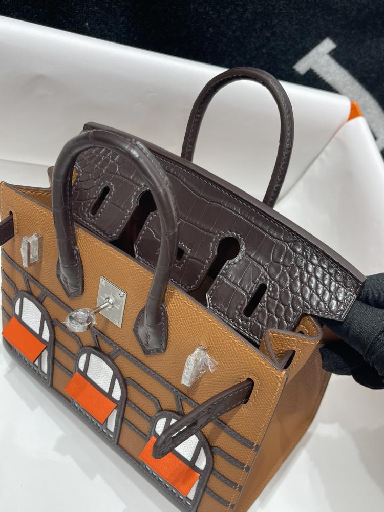 Hermès Birkin Faubourg Night 20 Cm Mini Handbag