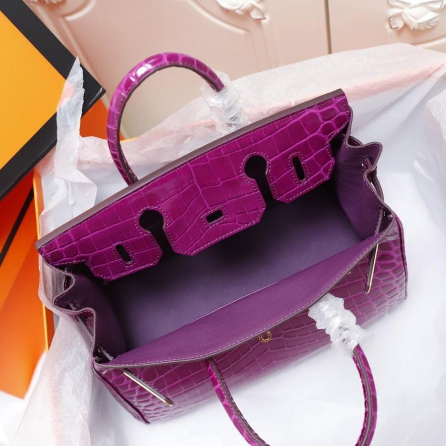Hermès Birkin Handbag Crocodile Leather30Cm