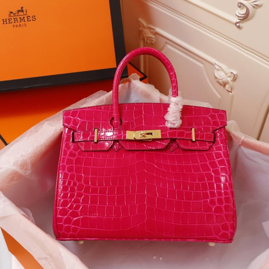Hermès Birkin Handbag Crocodile Leather30Cm