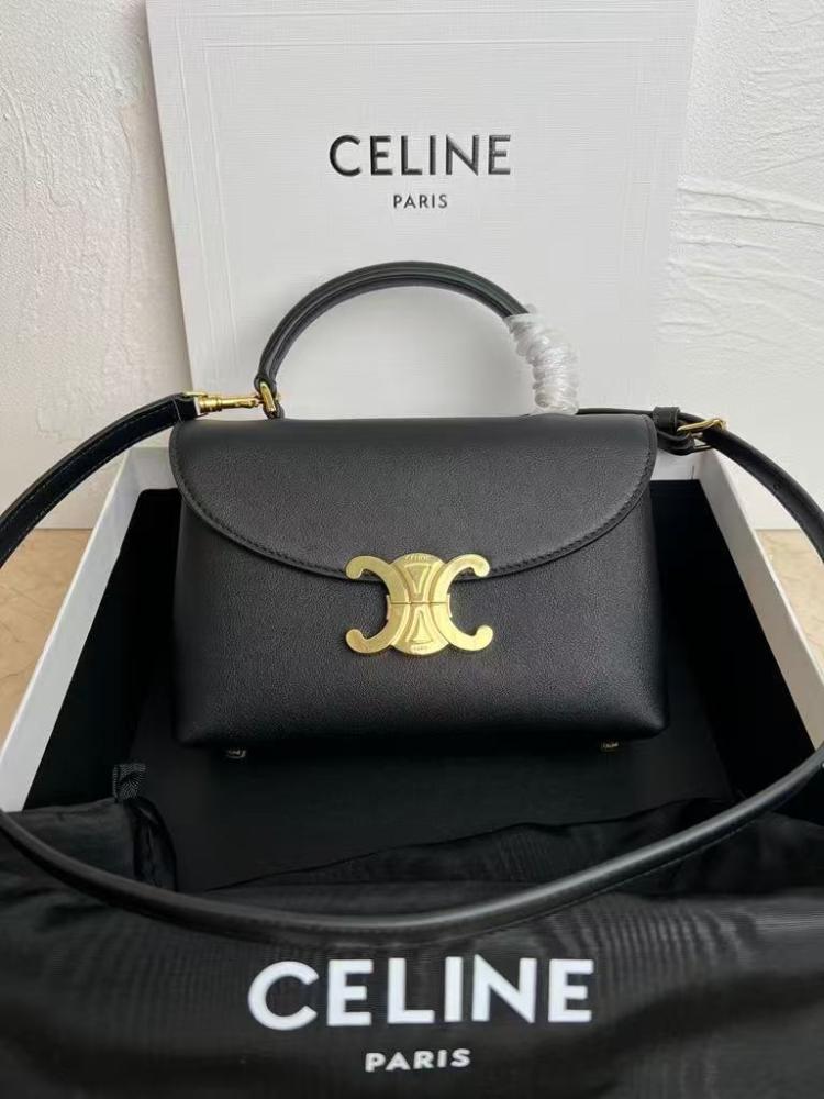 Celine Classique Triomphe Bag with Top Handle