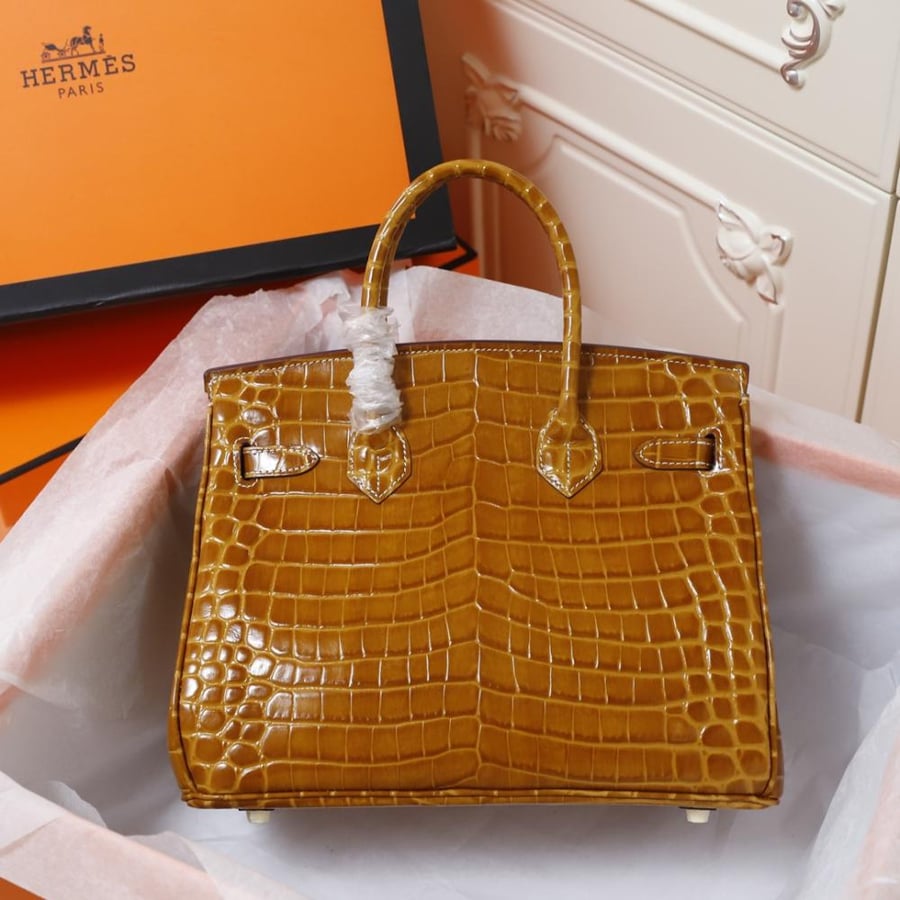 Hermès Birkin Handbag Crocodile Leather30Cm
