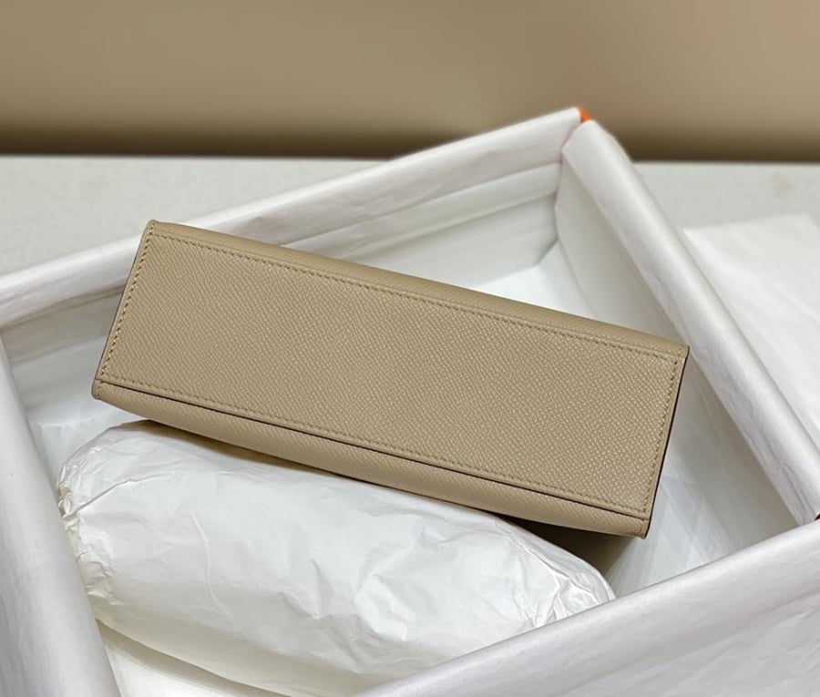 حقيبة هيرميز ميني كيلي بوشيت تو قو (Beige Marfa)