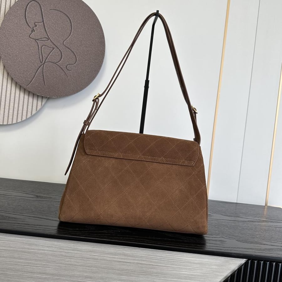 26K (Chanel 26K Suede Flap Bag