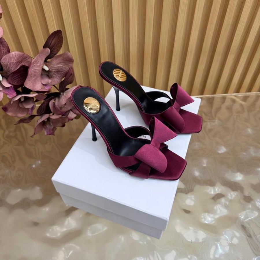 Saint Laurent Bow Mule / Sandals
