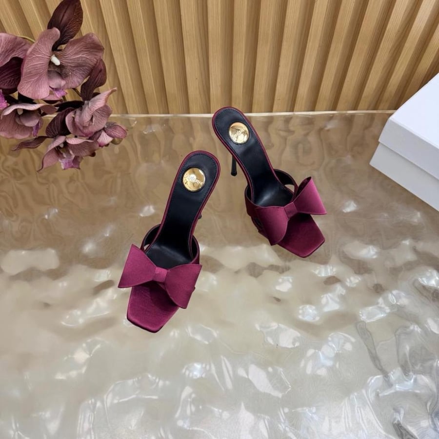 Saint Laurent Bow Mule / Sandals