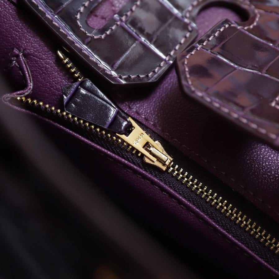 Hermès Birkin Handbag Crocodile Leather30Cm