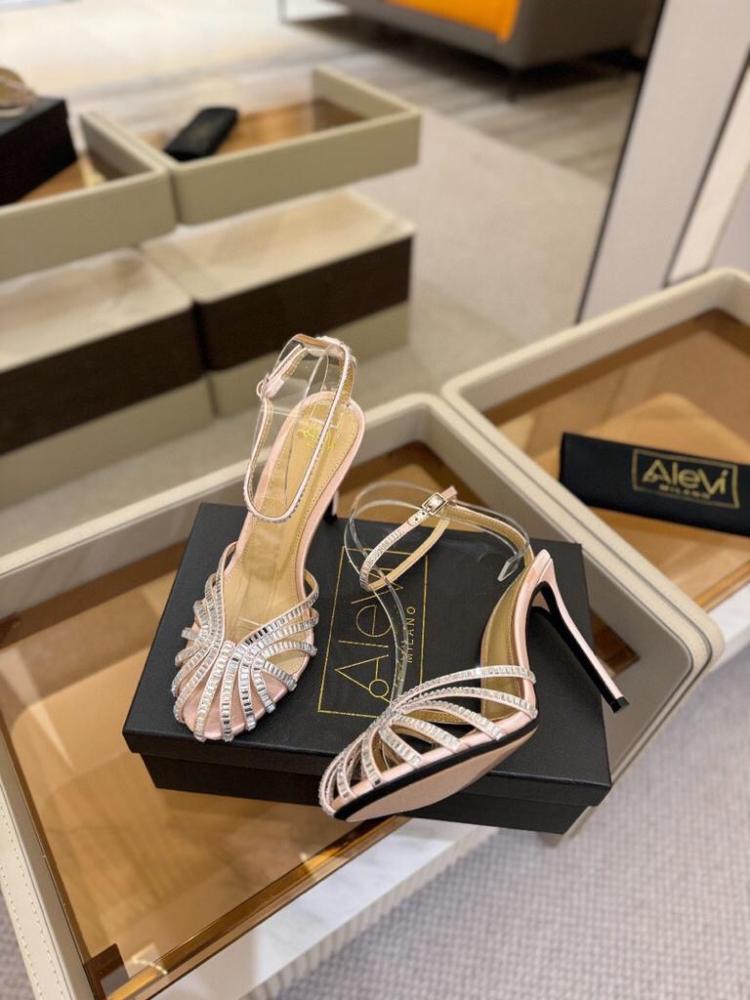 Alevì Milano Penelope Crystal Sandals