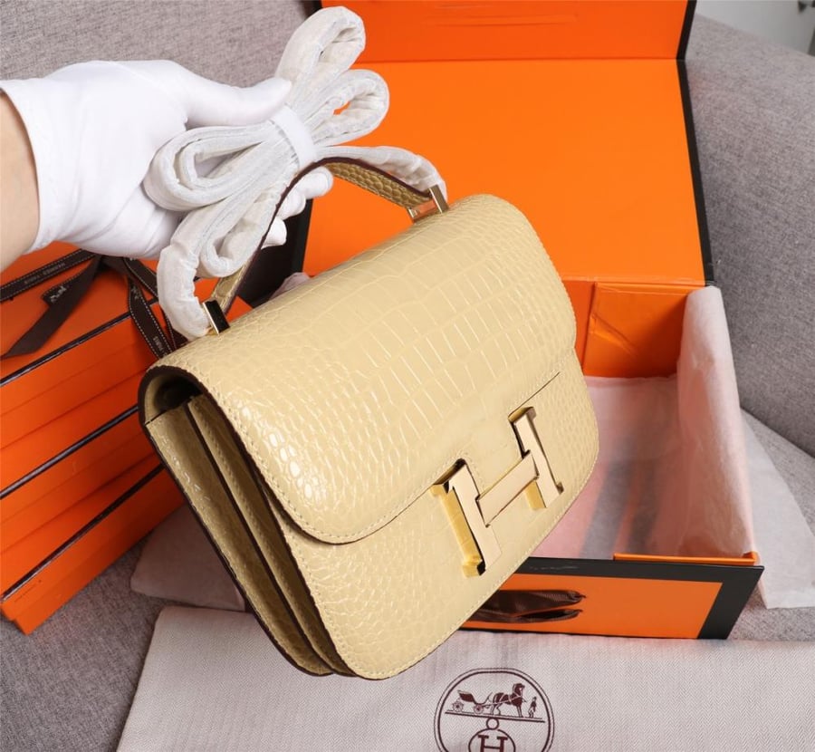 Hermès Constance  vanilla23Cm