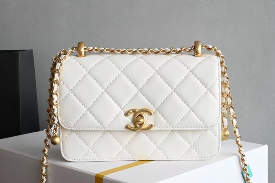 Chanel Mini Flap Bag with Gold Ball A