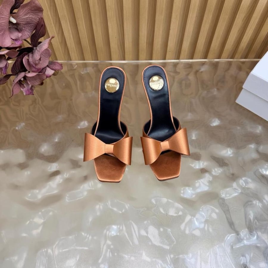 Saint Laurent Bow Mule / Sandals