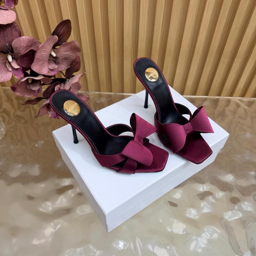 Saint Laurent Bow Mule / Sandals