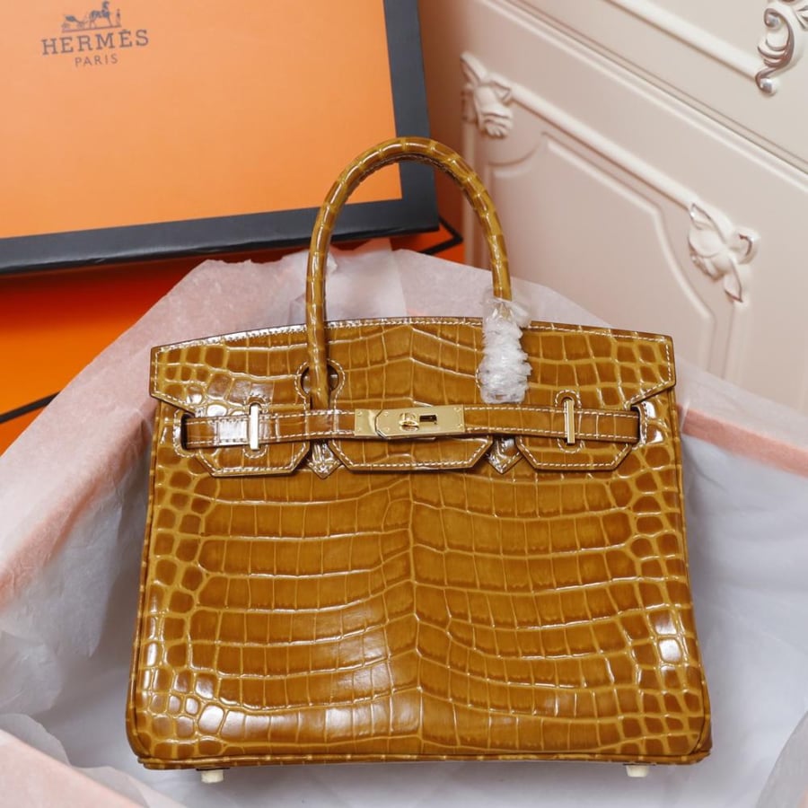 Hermès Birkin Handbag Crocodile Leather30Cm