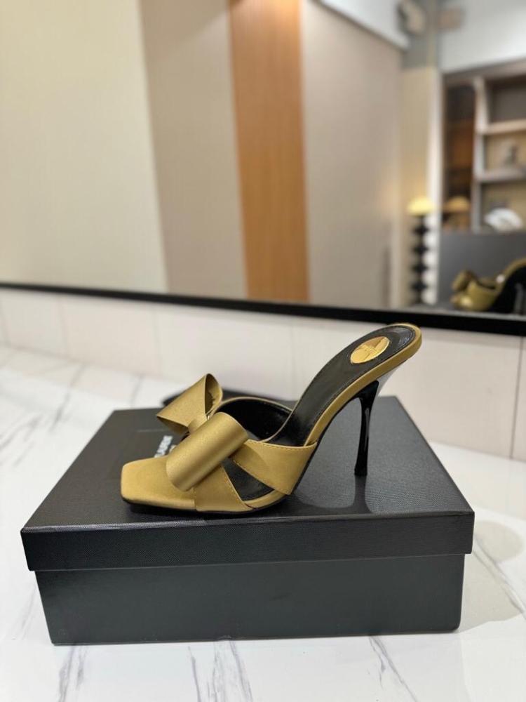 Saint Laurent Bow Mule / Sandals