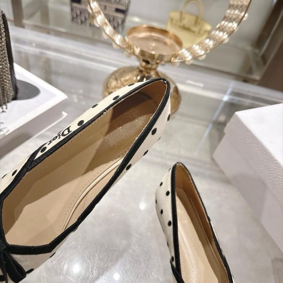 Dior Romance Pointed-Toe Ballet Flat