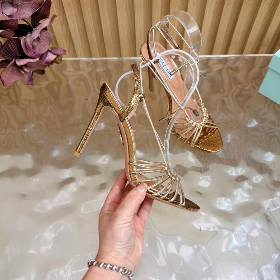 Aquazzura Ritmo Tie Sandals