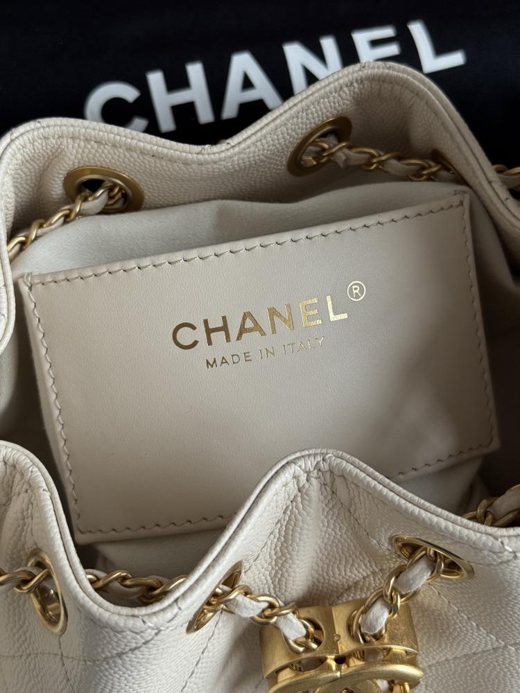 Chanel Drawstring Bucket Bag