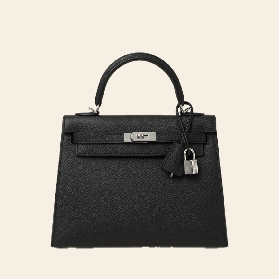 شنطة هيرميس كيلي مقاس 28 - Black
