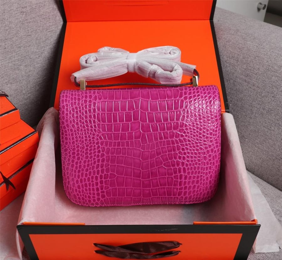Hermès Constance rose scheherazde 23Cm
