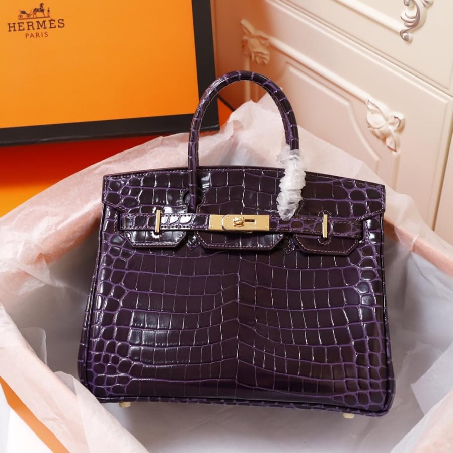 Hermès Birkin Handbag Crocodile Leather30Cm