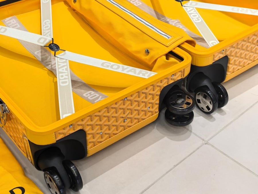 Goyard Bourget PM Trolley Suitcase