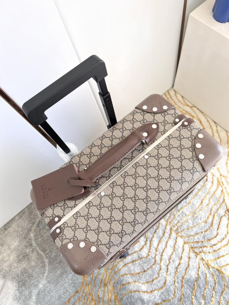 GG (Gucci Savoy Aluminium Frame Trolley Suitcase)