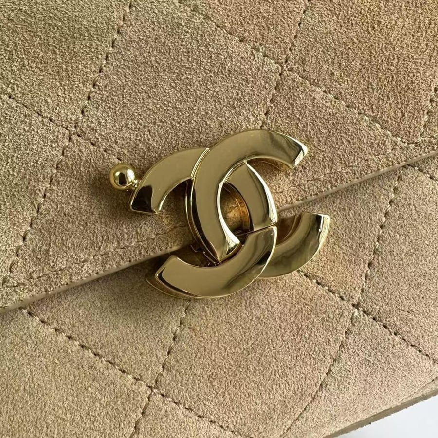26K (Chanel 26K Suede Flap Bag