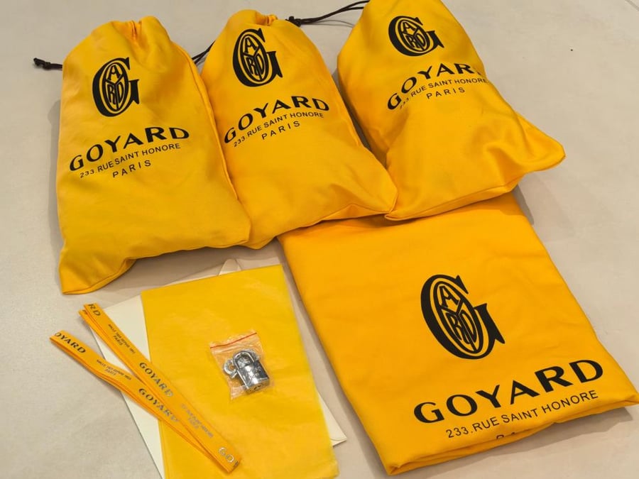 Goyard Bourget PM Trolley Suitcase