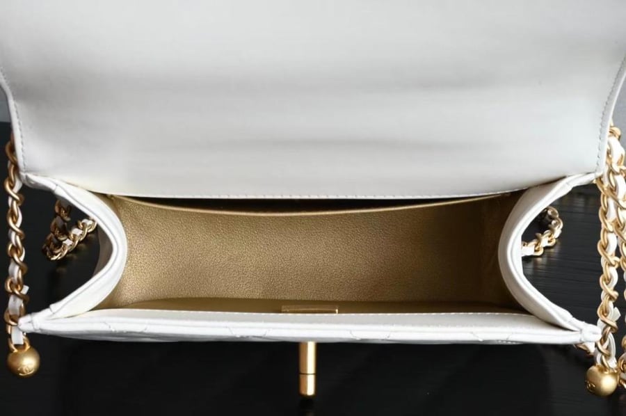 Chanel Mini Flap Bag with Gold Ball A