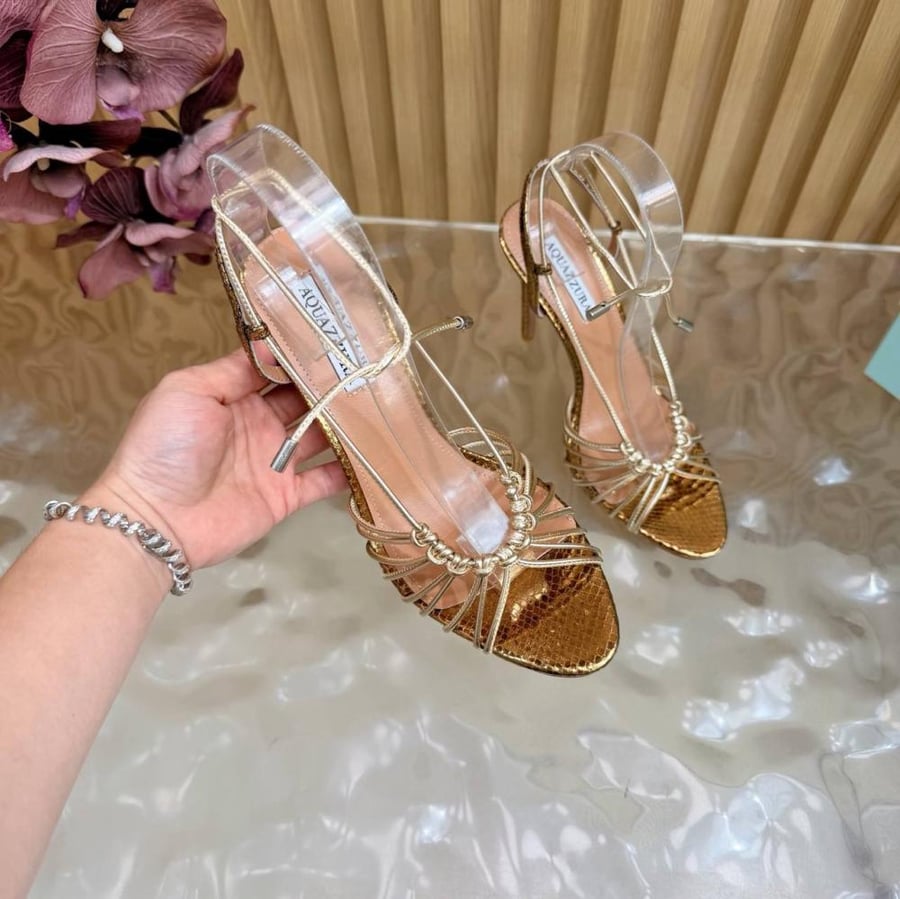 Aquazzura Ritmo Tie Sandals