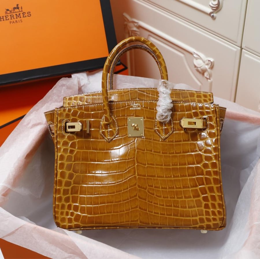 Hermès Birkin Handbag Crocodile Leather30Cm