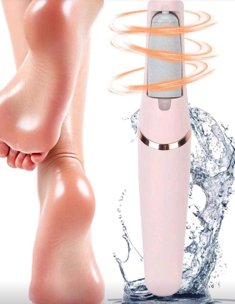 Electric foot file to remove dead skin rechargeable via USB