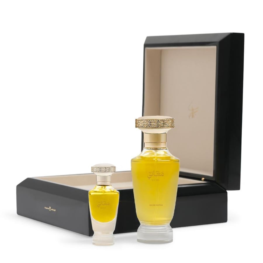 بوكس هدايا معاني - عطر 100مل - زيت 15مل