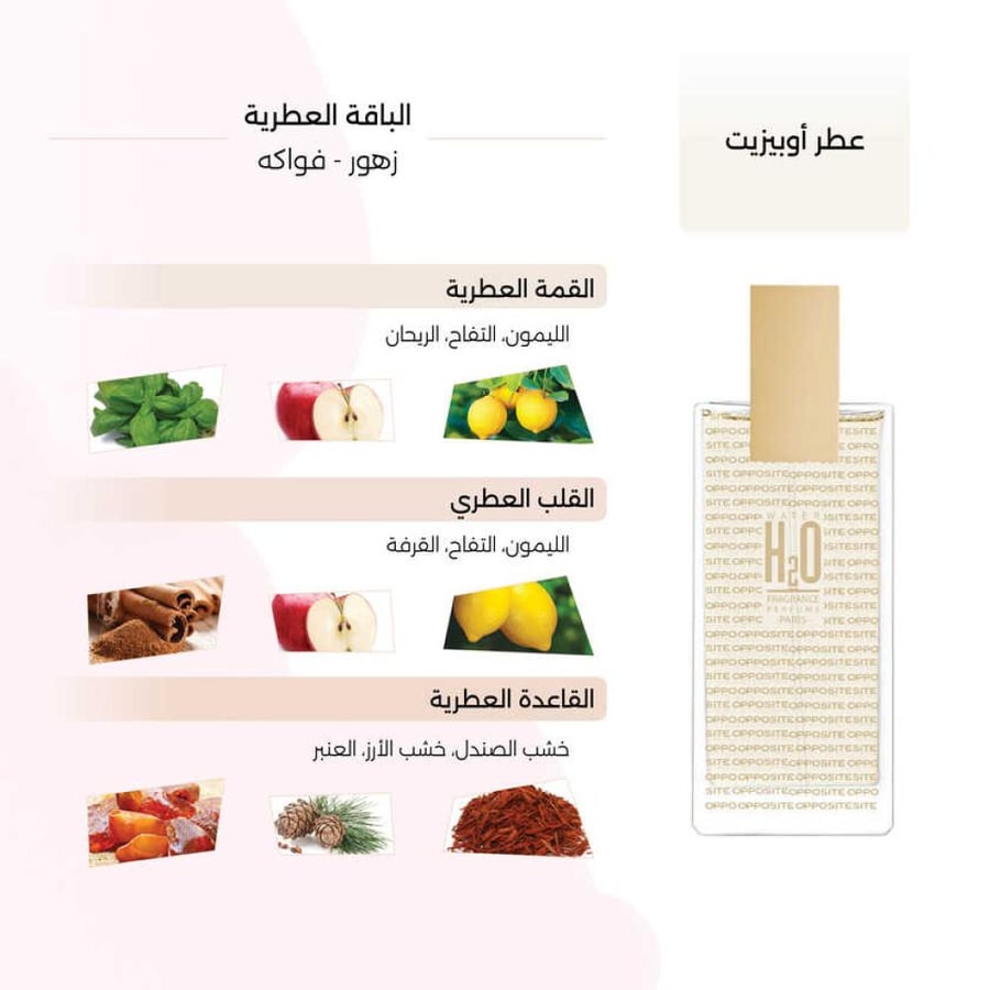 عطر H2O أوبيزيت النسائي 100 مل